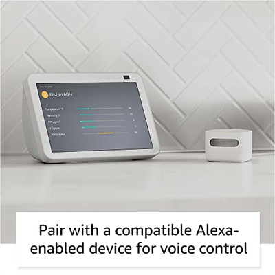 Amazon Smart Air Quality Monitor – Know your air, Works with Alexa (Smart Air Quality Monitor only)