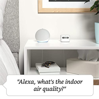 Amazon Smart Air Quality Monitor – Know your air, Works with Alexa (Smart Air Quality Monitor only)