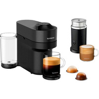 Nespresso - Vertuo Pop+ Coffee and Espresso Maker by De'Longhi with Milk Frother - Liquorice Black