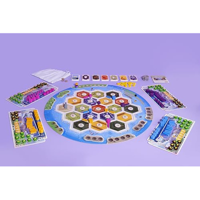 CATAN New Energies Board Game - Sustainable Resources & Strategy, Classic Gameplay with a Modern Twist! Family Game for Kids and Adults, Ages 12+, 3-4 Players, 90 Min Playtime, Made by CATAN Studio