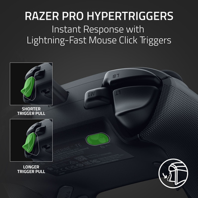 Razer - Wolverine V3 Tournament Edition Wired Gaming Controller with 6 Remappable Buttons, Designed for Xbox Series X|S, PC - Black