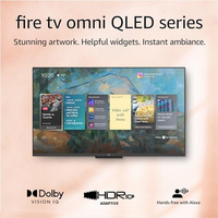 Amazon Fire TV 50" Omni QLED Series 4K UHD smart TV, Dolby Vision IQ, Fire TV Ambient Experience, local dimming, hands-free with Alexa (50-inch, TV only)