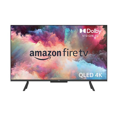 Amazon Fire TV 50" Omni QLED Series 4K UHD smart TV, Dolby Vision IQ, Fire TV Ambient Experience, local dimming, hands-free with Alexa (50-inch, TV only)