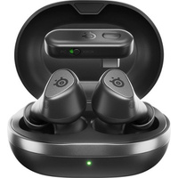 SteelSeries - Arctis GameBuds True Wireless Noise Cancelling In-Ear Gaming Earbuds for Xbox, PS5, PS4, PC, Switch - Black
