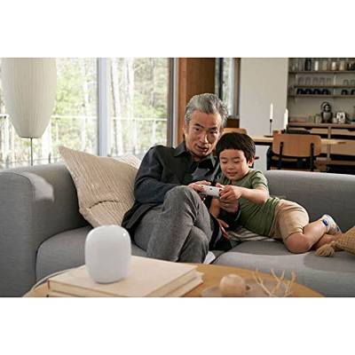 Google Nest WiFi Pro - Wi-Fi 6E - Reliable Home Wi-Fi System with Fast Speed and Whole Home Coverage - Mesh Router - Snow (1 Pack, Snow)