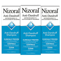 Nizoral Anti-Dandruff Shampoo with 1% Ketoconazole, Fresh Scent, 21 Fl Oz (Pack of 3) (7 Fl Oz (Pack of 3))