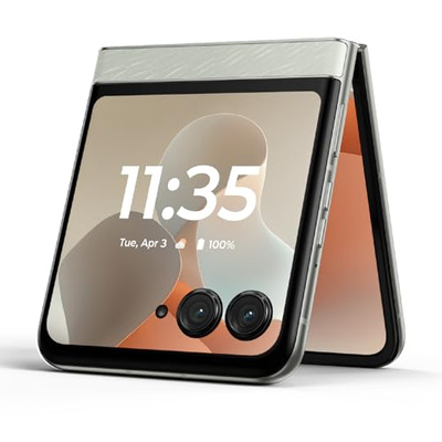 Motorola Razr 2025 | Unlocked | Made for US 8/256GB | 50MP Camera | Pantone Lightest Sky (2025, Pantone Lightest Sky)