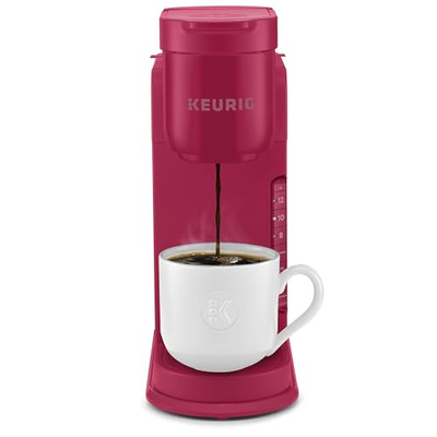 Keurig K-Express Single Serve K-Cup Pod Coffee Maker, 3 Brew Sizes, Strong Button Feature, 42oz Removable Reservoir, Island Berry (Island Berry)
