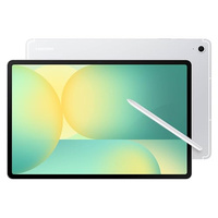 SAMSUNG Galaxy Tab S10 FE 128GB WiFi Android Tablet, Large Display, Long Battery Life, Exynos 1580 Processor, IP68 Water-Resistant, 90 Hz Refresh, S Pen for Note-Taking, US Version, Silver (Silver, 128 GB, S10 FE, Tablet Only)