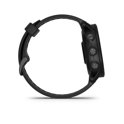 Garmin - Forerunner 955 Solar GPS Smartwatch 47 mm Fiber-reinforced polymer - Black - (2022)
