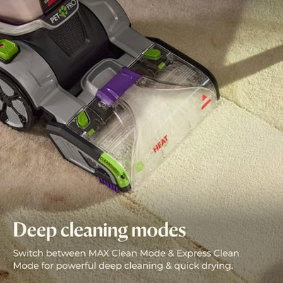 BISSELL ProHeat 2X Revolution Pet Pro Plus, 3588F, Upright Deep Cleaner, 30-minute Dry Time, Dual Dirt Lifter Powerbrush, Hose & Tool Attachment, Pet Upholstery and Tough Stain Tool Included (Revolution Pet Pro Plus)