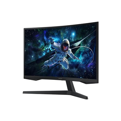 Samsung 27-Inch Odyssey G55C Series QHD 1000R Curved Gaming Monitor, 1ms(MPRT), HDR10, 165Hz, AMD Radeon FreeSync, Eye Care, LS27CG552ENXZA (27-inch)
