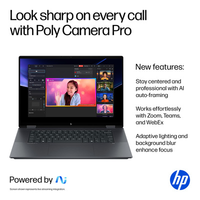 HP - OmniBook X Flip 2-in-1 - Copilot+ PC - 16" 2K Touch-Screen Laptop - Intel Core Ultra 7 - 16GB Memory - 1TB SSD - Eclipse Gray
