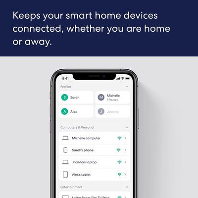 eero - 6+ Dual-band Mesh Wi-Fi 6 System (3-pack) - White