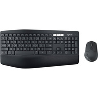 Logitech - MK850 Performance Full-size Wireless Keyboard and Mouse Combo for PC and Mac - Black