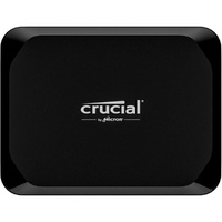 Crucial - X9 4TB External USB-C SSD - Black