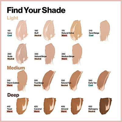 Revlon Liquid Foundation, ColorStay Face Makeup for Normal and Dry Skin, Longwear Full Coverage with Matte Finish, Oil Free, Natural Beige, 1.0 Fl Oz (NATURAL BEIGE, 1 Fl Oz (Pack of 1))