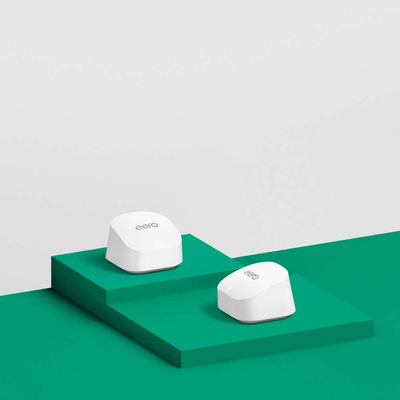 eero - 6+ Dual-band Mesh Wi-Fi 6 System (2-pack) - White