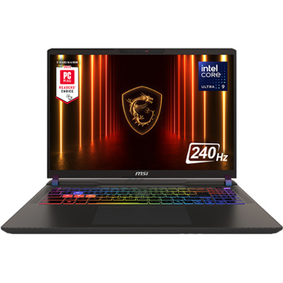 MSI - Vector 16 HX AI 400 16" 240Hz QHD+ Gaming Laptop - Intel Ultra 9-275HX - GeForce RTX 5080 - 16GB Memory - 1TBSSD - Cosmo Gray