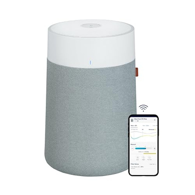 BLUEAIR Air Purifiers for Medium Rooms, Bedroom, Kitchen, Cleans 1,858 sqft in one hour, HEPASilent Smart Air Cleaner for Home, Pets, Allergies, Virus, Dust, Mold, Smoke - Blue Pure 311i Max (Medium Room)