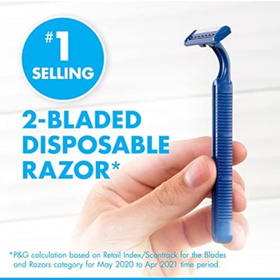 Gillette Sensor2 Disposable Razors for Men, Water Activated Lubrastrip to Help Avoid Skin Irritation, 18 count (18 Count (Pack of 1))