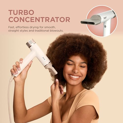 Shark Hair Dryer | SpeedStyle | No Heat Damage Hair Styling Tool | 3 Styling Tools Included | Portable & Powerful Blow Dryer | Best for Straight & Wavy Hair | Silk | HD331 (SpeedStyle-Straight & Wavy Hair)