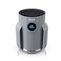 Shark Air Purifier for Home, NeverChange Compact Pro, for Bedroom, Nursery, Home Office, Dorm, HEPA-Exceeding Filter, Captures Pollutants, Pet Dander, Dust, Odor, Smoke, and More, HP071BRN, Winter Fog (Winter Fog (250 sq. ft))