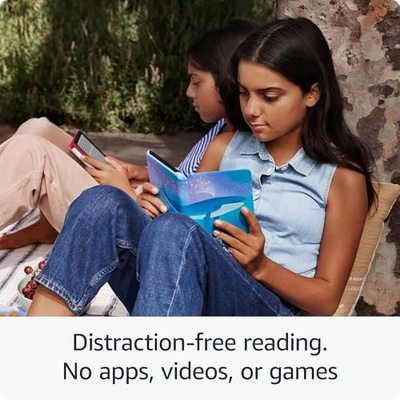 Amazon Kindle Kids 16GB (newest model) - If it breaks, we will replace it, includes ad-free books and cover, with glare-free display, faster page turns - Unicorn Valley (Unicorn Valley)